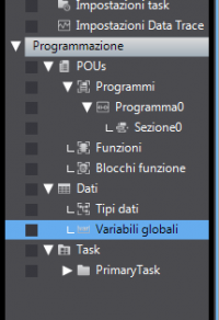 Variabili globali